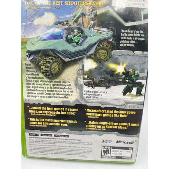 Halo: Combat Evolved (Microsoft Xbox, 2001) - Picture 6 of 11